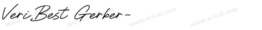 VeriBest Gerber字体转换